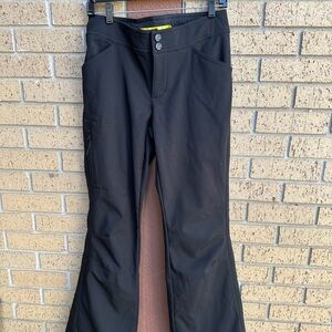 Black Flared snow/ski Pants
